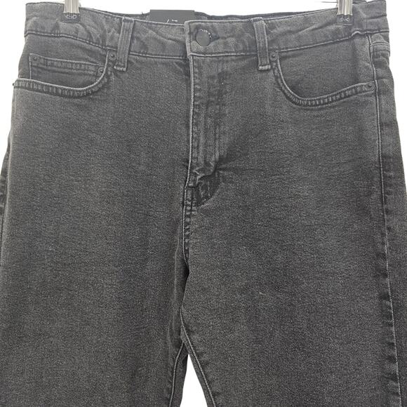 Kenneth Cole Mens size 32/30 Stretch Slim Fit Low Rise Black Denim Jeans NEW - Picture 2 of 7
